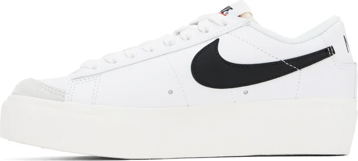 Nike White Blazer Low '77 Vintage Sneakers - Image 3
