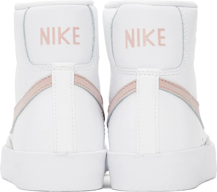 Nike White Blazer Mid '77 Sneakers - Image 2