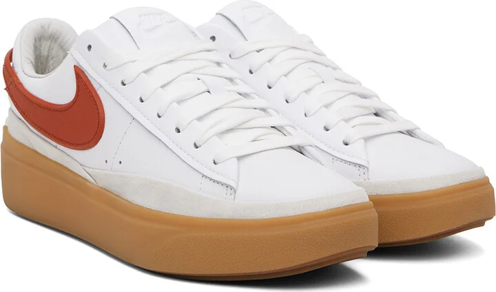 Nike White Blazer Phantom Low Sneakers - Image 4