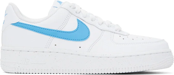 White/University Blu