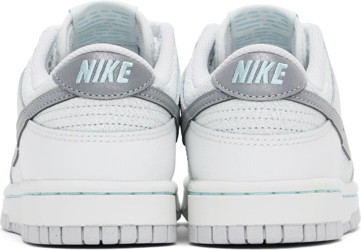 Nike White Dunk Low Retro SE Sneakers - Image 2