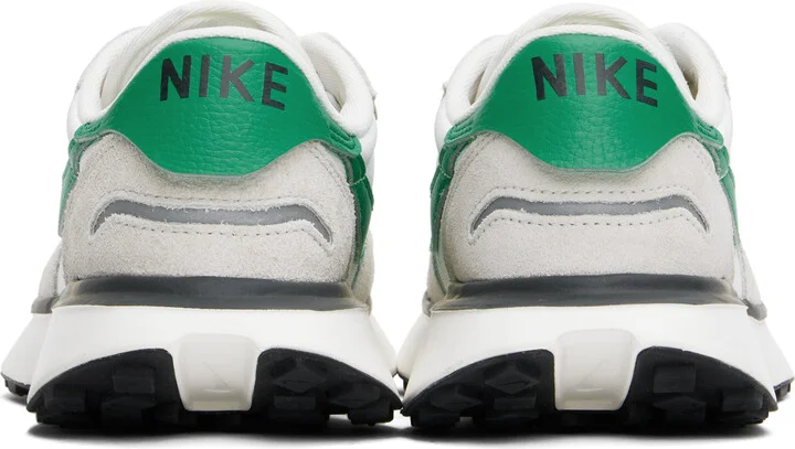 Nike White & Gray Phoenix Waffle Sneakers - Image 2
