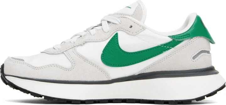 Nike White & Gray Phoenix Waffle Sneakers - Image 3