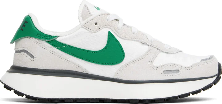 Nike White & Gray Phoenix Waffle Sneakers