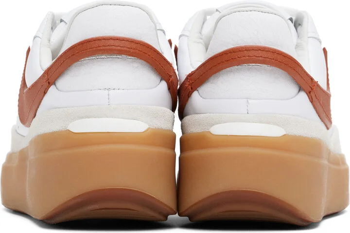 Nike White & Orange Blazer Phantom Low Sneakers - Image 2