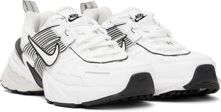 Nike White V2K Run Sneakers - Image 4