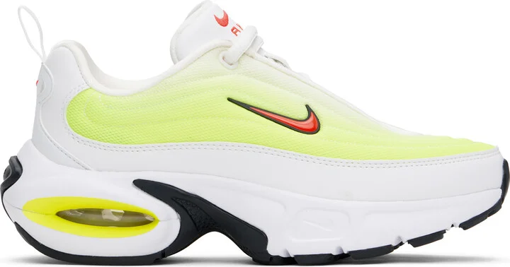 Nike White & Yellow Air Max Portal Sneakers