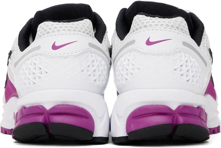 Nike White Zoom Vomero 5 Sneakers - Image 2