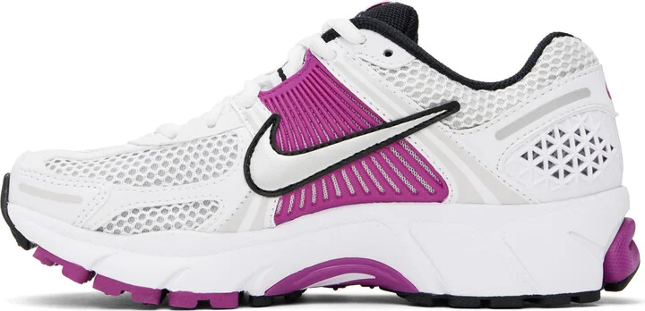 Nike White Zoom Vomero 5 Sneakers - Image 3