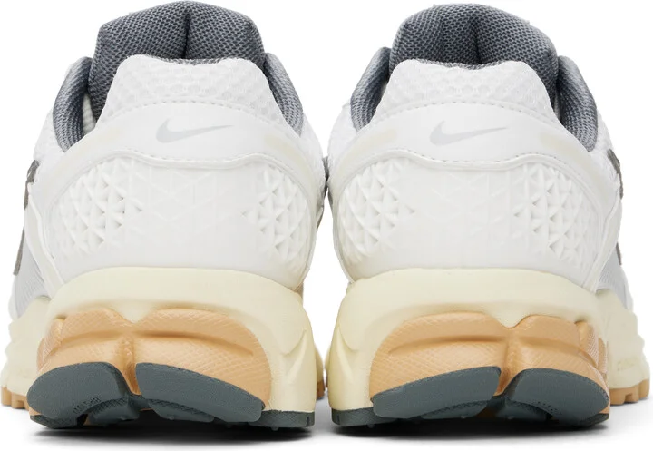 Nike White Zoom Vomero 5 Sneakers - Image 2