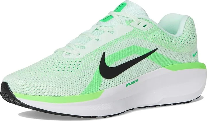 Nike Winflo 11 Men's Shoes Barely Green/Black/Green Strike : 7.5 D - Medium, Synthetic - Image 5