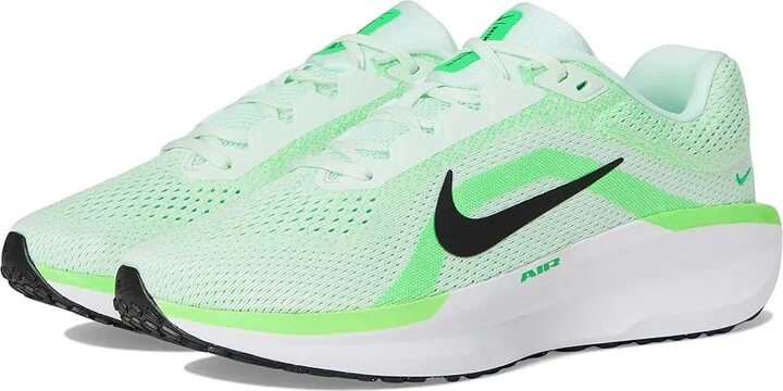 Nike Winflo 11 Men's Shoes Barely Green/Black/Green Strike : 7.5 D - Medium, Synthetic
