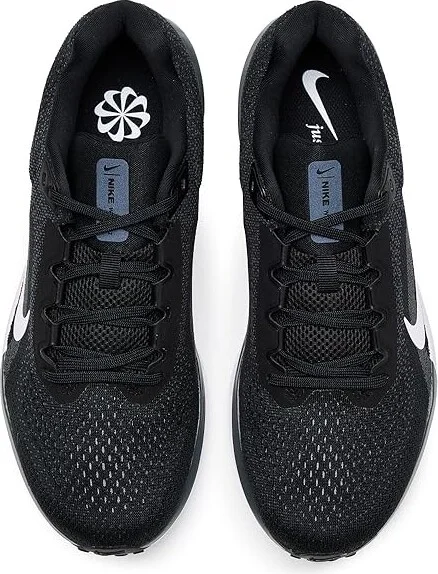 Nike Winflo 11 Men's Shoes Black/White/Anthracite/Cool Grey : 8.5 EE - Wide, Synthetic - Image 2