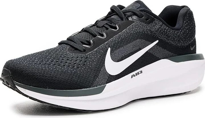 Nike Winflo 11 Men's Shoes Black/White/Anthracite/Cool Grey : 8.5 EE - Wide, Synthetic
