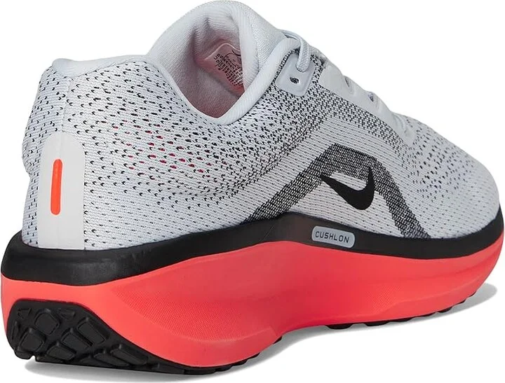 Nike Winflo 11 Men's Shoes Pure Platinum/Black/Bright Crimson : 12.5 D - Medium, Synthetic - Image 4
