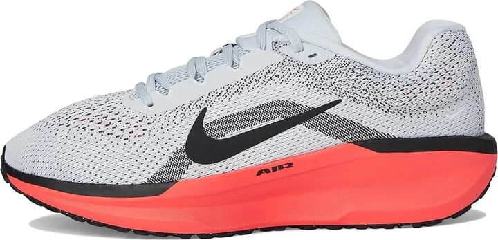 Nike Winflo 11 Men's Shoes Pure Platinum/Black/Bright Crimson : 12.5 D - Medium, Synthetic - Image 6