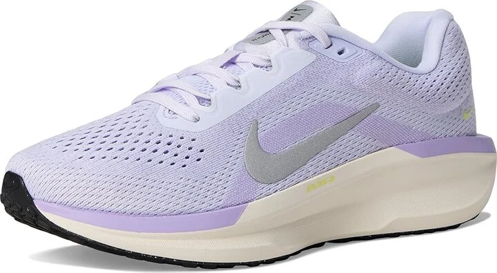 Nike Winflo 11 Women's Shoes Amethyst Tint/Metallic Silver/Hydrangeas : 9 B - Medium, Synthetic - Image 5