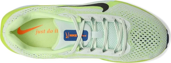 Nike Winflo 11 Women's Shoes Barely Green/Black/Volt/Total Orange : 8 B - Medium, Synthetic - Image 2