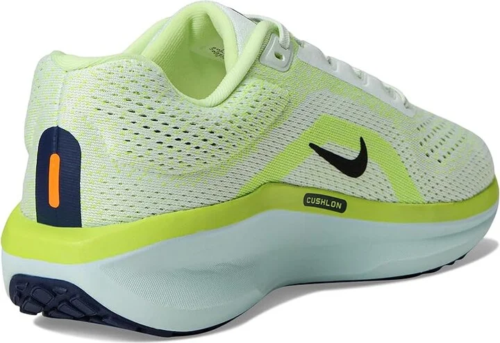 Nike Winflo 11 Women's Shoes Barely Green/Black/Volt/Total Orange : 8 B - Medium, Synthetic - Image 4