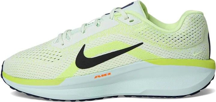 Nike Winflo 11 Women's Shoes Barely Green/Black/Volt/Total Orange : 8 B - Medium, Synthetic - Image 6