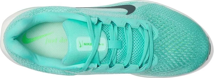 Nike Winflo 11 Women's Shoes Bleached Turquoise/Seaweed/Barely Green : 8.5 B - Medium, Synthetic - Image 2