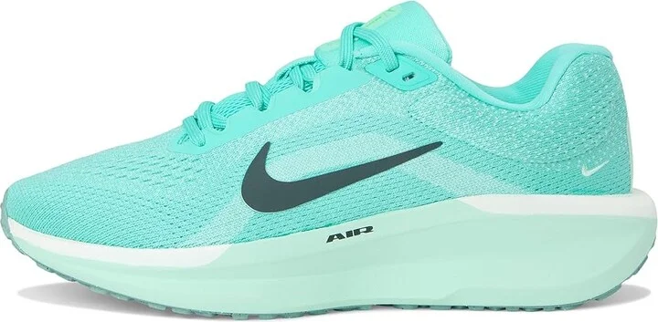 Nike Winflo 11 Women's Shoes Bleached Turquoise/Seaweed/Barely Green : 8.5 B - Medium, Synthetic - Image 6