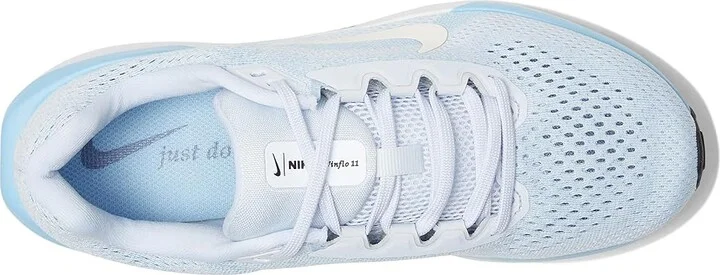 Nike Winflo 11 Women's Shoes Football Grey/Pale Ivory/Psychic Blue : 6.5 B - Medium, Synthetic - Image 2