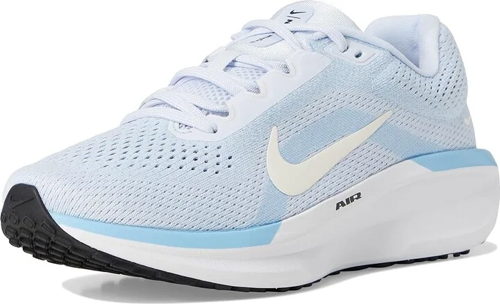 Nike Winflo 11 Women's Shoes Football Grey/Pale Ivory/Psychic Blue : 6.5 B - Medium, Synthetic - Image 5