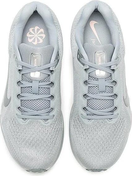 Nike Winflo 11 Women's Shoes Light Smoke Grey/Metallic Pewter/Echo Pink : 10 B - Medium, Synthetic - Image 2