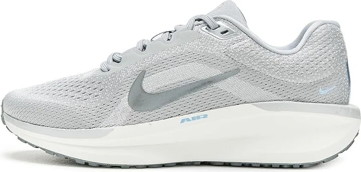 Nike Winflo 11 Women's Shoes Light Smoke Grey/Metallic Pewter/Echo Pink : 10 B - Medium, Synthetic - Image 6
