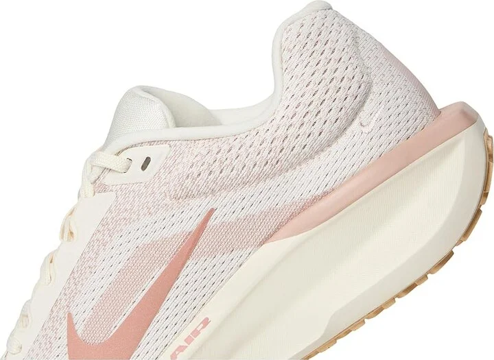 Nike Winflo 11 Women's Shoes Pale Ivory/Metallic Rose Gold : 11 B - Medium, Synthetic - Image 7