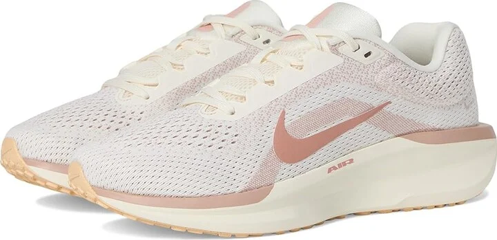 Nike Winflo 11 Women's Shoes Pale Ivory/Metallic Rose Gold : 11 B - Medium, Synthetic