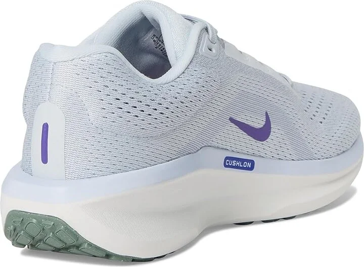 Nike Winflo 11 Women's Shoes Pure Platinum/Ghost/Wild Violet/Concord/Summit White/Clay Green : 9 B - Medium, Synthetic - Image 4