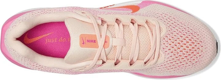 Nike Winflo 11 Women's Shoes Washed Coral/Bright Crimson/Fire Pink/White/Black : 5 B - Medium, Synthetic - Image 2
