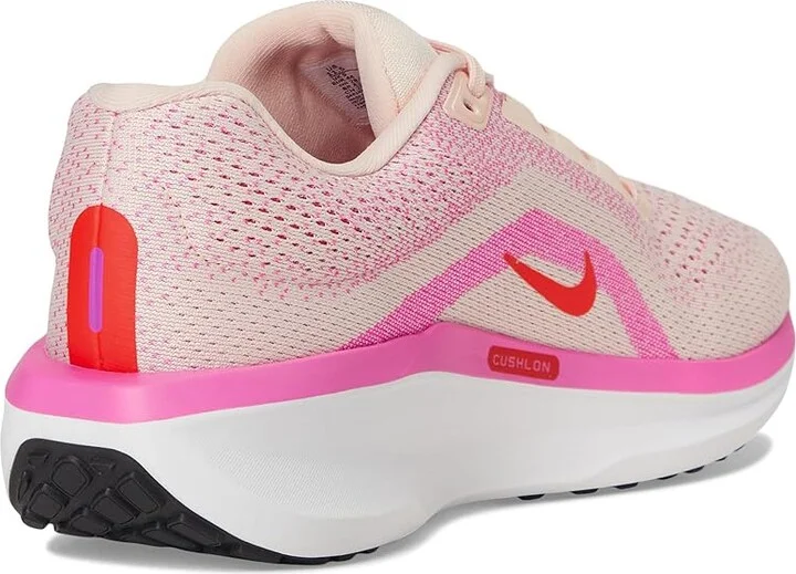 Nike Winflo 11 Women's Shoes Washed Coral/Bright Crimson/Fire Pink/White/Black : 5 B - Medium, Synthetic - Image 4