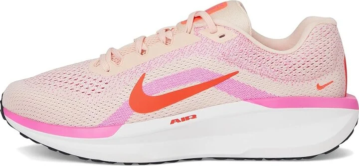 Nike Winflo 11 Women's Shoes Washed Coral/Bright Crimson/Fire Pink/White/Black : 5 B - Medium, Synthetic - Image 6