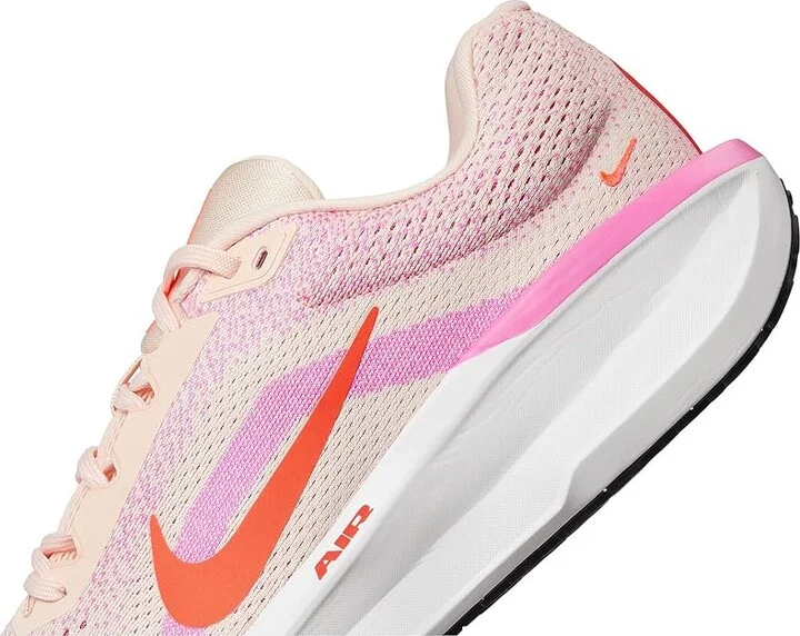 Nike Winflo 11 Women's Shoes Washed Coral/Bright Crimson/Fire Pink/White/Black : 5 B - Medium, Synthetic - Image 7