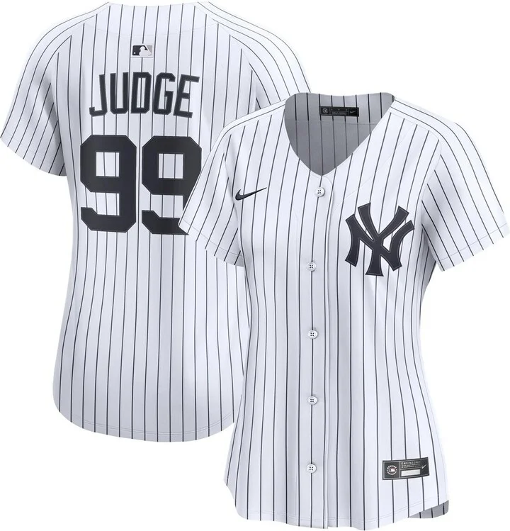 Nike Women's Aaron Judge White New York Yankees Home Limited Player Jersey