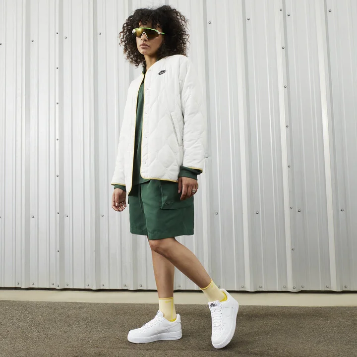 Nike Women's Air Force 1 '0 EasyOn Shoes in White | DX5883-100 - Image 10