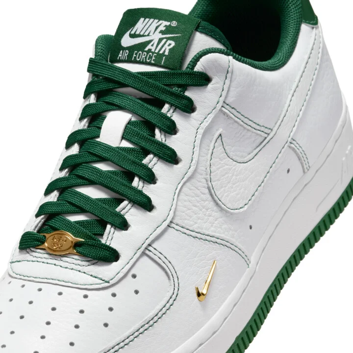 Nike Women's Air Force 1 '07 Mini Jewel Shoes in White | IB6543-102 - Image 7