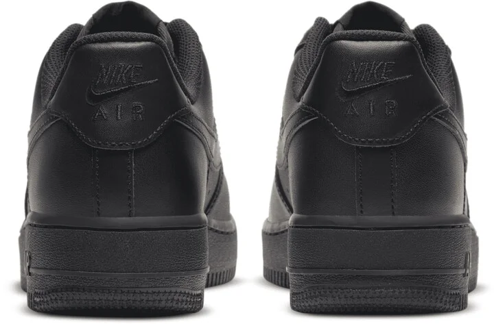 Nike Women's Air Force 1 '07 Shoes in Black | DD8959-001 - Image 7