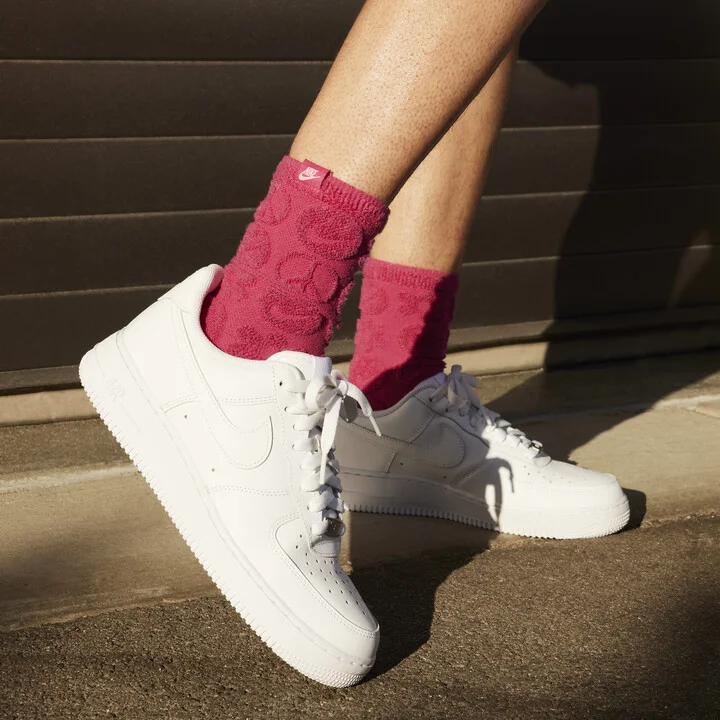Nike Women's Air Force 1 '07 Shoes in White | DD8959-100 - Image 2