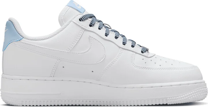 Nike Women's Air Force 1 '07 Shoes in White | IB7167-101 - Image 3