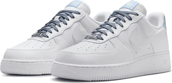 Nike Women's Air Force 1 '07 Shoes in White | IB7167-101 - Image 5