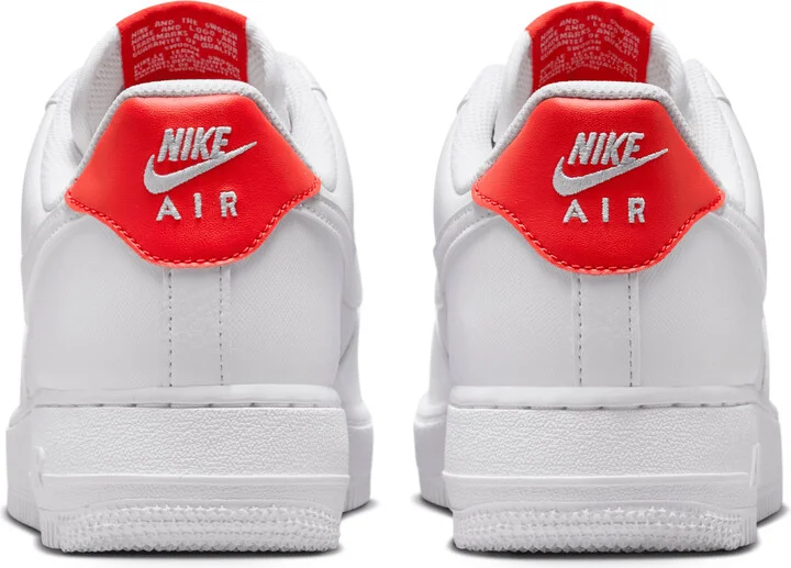 Nike Women's Air Force 1 '07 Shoes in White | IB7167-103 - Image 6