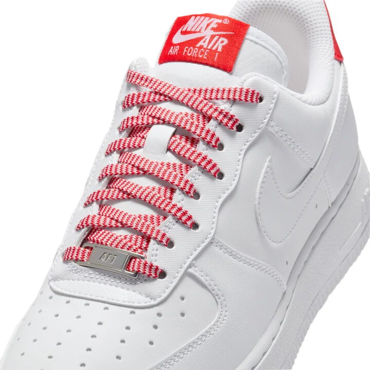 Nike Women's Air Force 1 '07 Shoes in White | IB7167-103 - Image 7