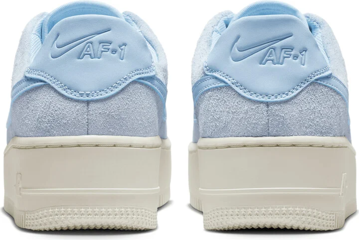 Nike Women's Air Force 1 Sage Low Shoes in Blue | AR5339-403 - Image 6