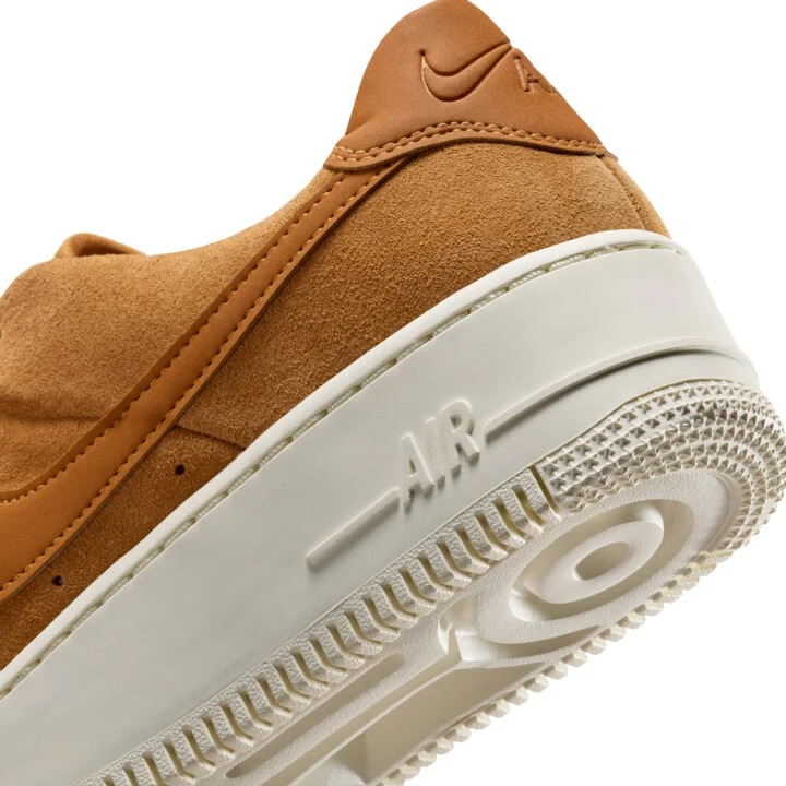 Nike Women's Air Force 1 Sage Low Shoes in Brown | AR5339-701 - Image 8