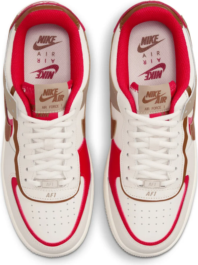 Nike Women's Air Force 1 Shadow Shoes in Grey | HQ3400-030 - Image 4