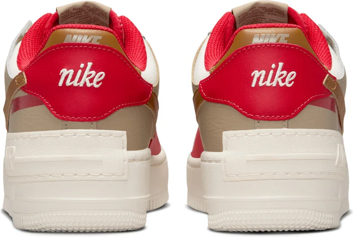 Nike Women's Air Force 1 Shadow Shoes in Grey | HQ3400-030 - Image 6